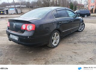 2007 Volkswagen Passat B6, чёрный, 420000 рублей, вид 3