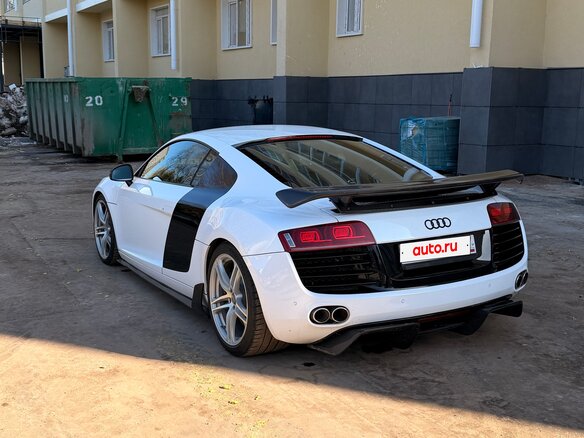 2008 Audi R8 V8 I (Typ 42), чёрный - вид 5