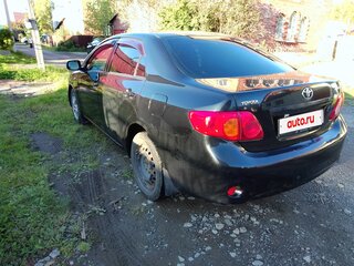 2009 Toyota Corolla X (E140, E150), чёрный, 750000 рублей, вид 3