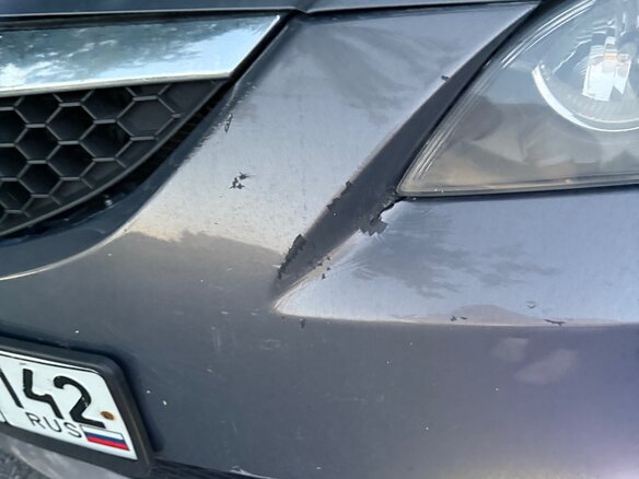 2007 Mazda 3 I (BK) Рестайлинг, серый, 460000 рублей - вид 9