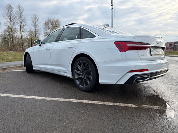 2020 Audi A6 45 TFSI V (C8), белый, 5000000 рублей - вид 7