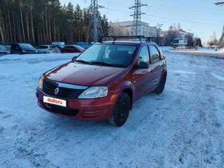 2011 Renault Logan I Рестайлинг, красный, 250000 рублей, вид 1