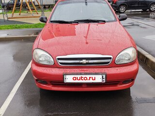 2008 Chevrolet Lanos I, красный, 139000 рублей, вид 2