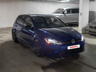 2019 Volkswagen Golf R VII Рестайлинг, синий, 3380000 рублей, вид 3