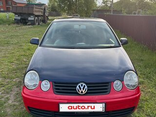 2002 Volkswagen Polo IV, синий, 300000 рублей, вид 2
