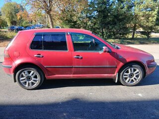 2001 Volkswagen Golf IV, красный, 350000 рублей, вид 4