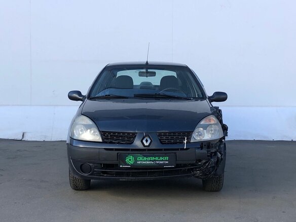 2007 Renault Symbol I Рестайлинг 2, чёрный, 105000 рублей - вид 1