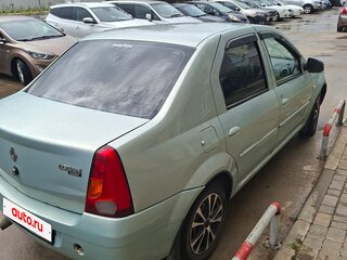 2007 Renault Logan I, зелёный, 300000 рублей, вид 4