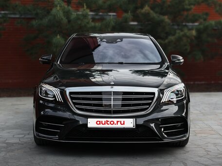 2019 Mercedes-Benz S-Класс 560 Long VI (W222, C217) Рестайлинг, чёрный, 9190000 рублей, вид 2