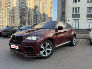 2008 BMW X6 50i 6-speed I (E71), пурпурный, 850000 рублей, вид 1