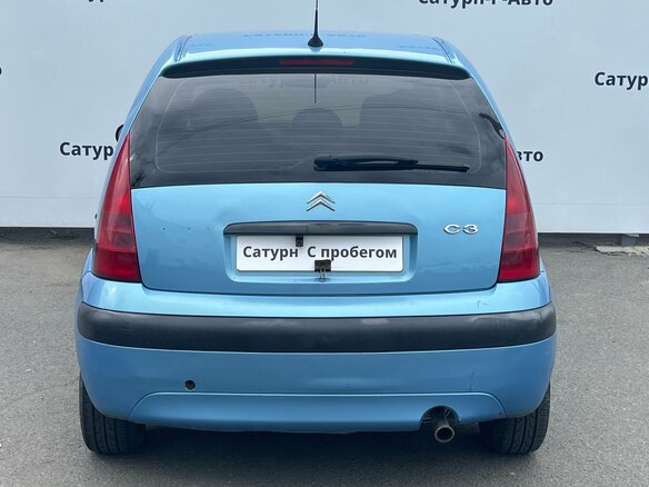 2002 Citroen C3 I, голубой, 249000 рублей - вид 4
