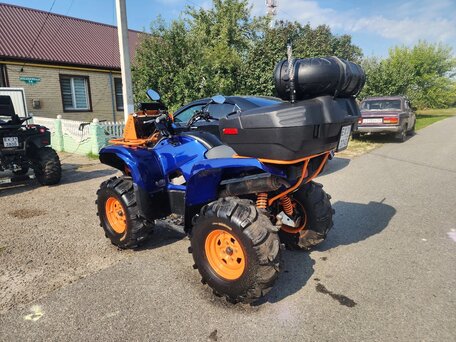 2006 Yamaha Grizzly 700, синий, 520000 рублей, вид 4