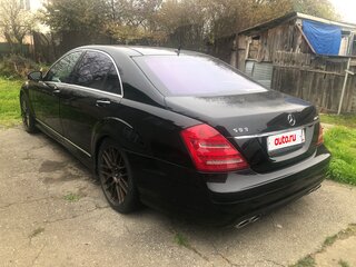 2007 Mercedes-Benz S-Класс 450 V (W221), чёрный, 1400000 рублей, вид 3