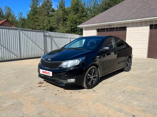2015 Kia Rio III Рестайлинг, чёрный, 770000 рублей, вид 1
