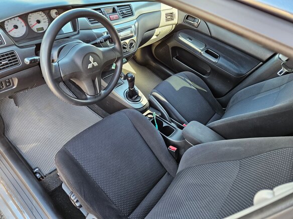 2006 Mitsubishi Lancer IX Рестайлинг, серый, 380000 рублей - вид 2