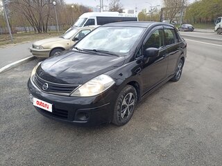 2012 Nissan Tiida I Рестайлинг, чёрный, 400000 рублей, вид 2