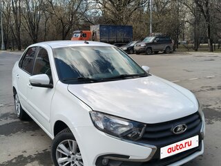 2022 Lada (ВАЗ) Granta I Рестайлинг, белый, 870000 рублей, вид 2