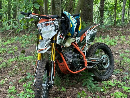 2021 Regulmoto Athlete 250, оранжевый, 120000 рублей, вид 5