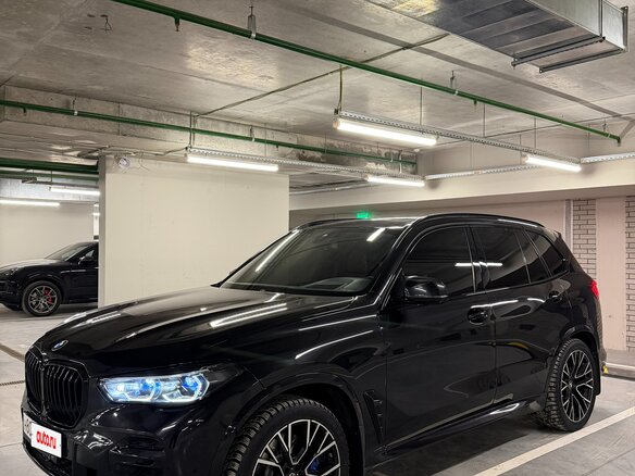 2022 BMW X5 M50d IV (G05/G18), чёрный, 9500000 рублей