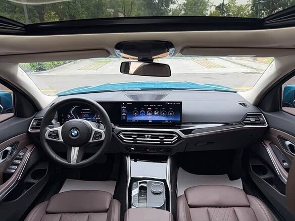 2023 BMW 3 серии Long 320Li VII (G2x) Рестайлинг, синий, 2950000 рублей - вид 9