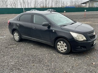 2013 Chevrolet Cobalt II, чёрный, 590000 рублей, вид 2
