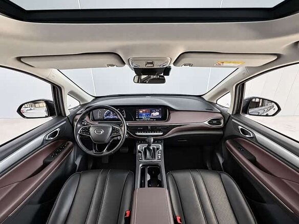 2022 GAC Trumpchi M6 Pro, синий - вид 9