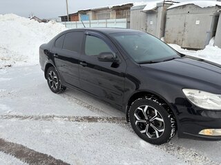 2013 Skoda Octavia II (A5) Рестайлинг, чёрный, 580000 рублей, вид 4