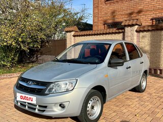 2014 Lada (ВАЗ) Granta I, серебристый, 390000 рублей, вид 2