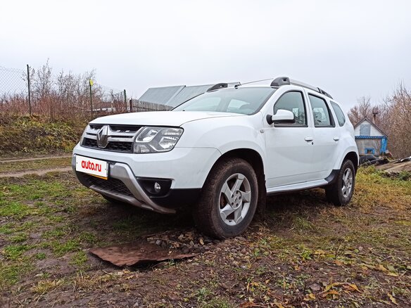 2015 Renault Duster I Рестайлинг, белый, 1100000 рублей