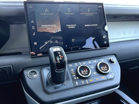 2021 Land Rover Defender 110 II, синий - вид 27