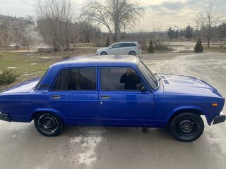 2005 Lada (ВАЗ) 2107, синий, 180000 рублей, вид 2