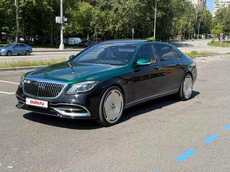2017 Mercedes-Benz Maybach S-Класс 400 I (X222), чёрный, 6500000 рублей, вид 1