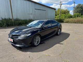 2020 Toyota Camry VIII (XV70), чёрный, 2900000 рублей, вид 1