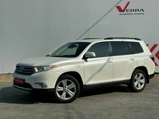 2012 Toyota Highlander II (XU40) Рестайлинг, белый, 1770000 рублей, вид 1