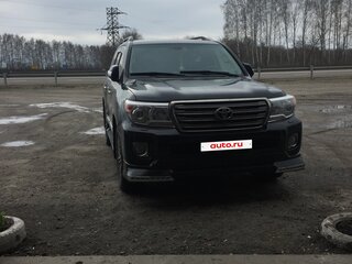 2012 Toyota Land Cruiser 200 Series Рестайлинг 1, чёрный, 3200000 рублей, вид 4