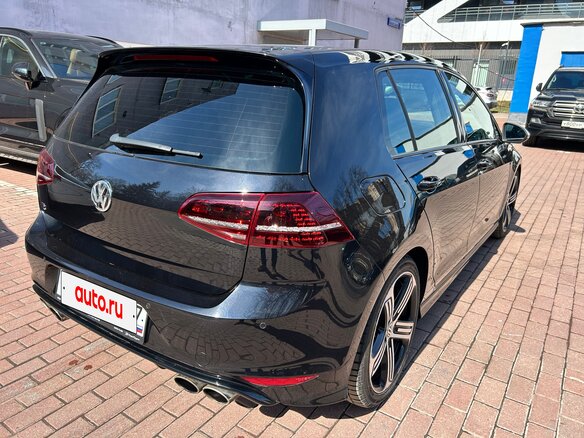 2014 Volkswagen Golf R VII, чёрный - вид 9