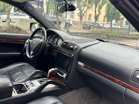 2007 Porsche Cayenne S I Рестайлинг (957), чёрный, 950000 рублей - вид 6