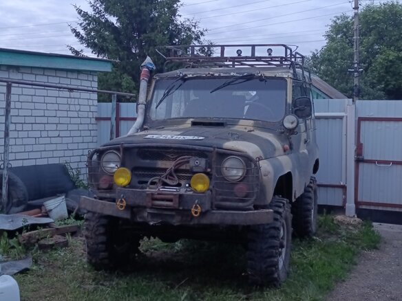 1993 УАЗ 31514, синий, 150000 рублей - вид 7