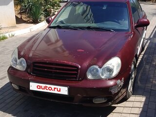 2004 Hyundai Sonata IV (EF) Рестайлинг, красный, 250000 рублей, вид 3
