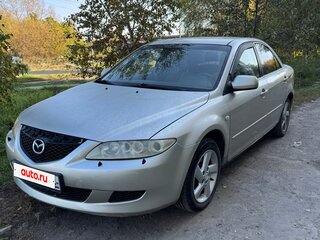 2003 Mazda 6 I (GG), серебристый, 400000 рублей, вид 1