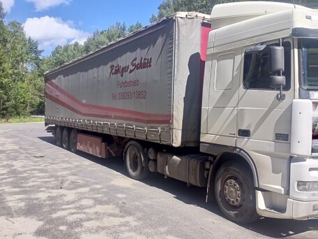 2002 DAF 95XF, белый, 2300000 рублей, вид 2