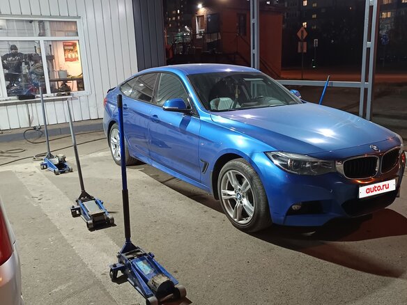 2018 BMW 3 серии Gran Turismo 320d xDrive VI (F3x) Рестайлинг, синий, 2850000 рублей - вид 30