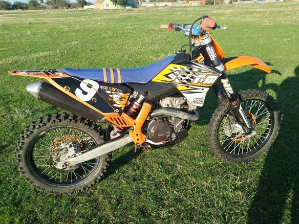 2010 KTM 450 SX F, оранжевый, 225000 рублей - вид 4