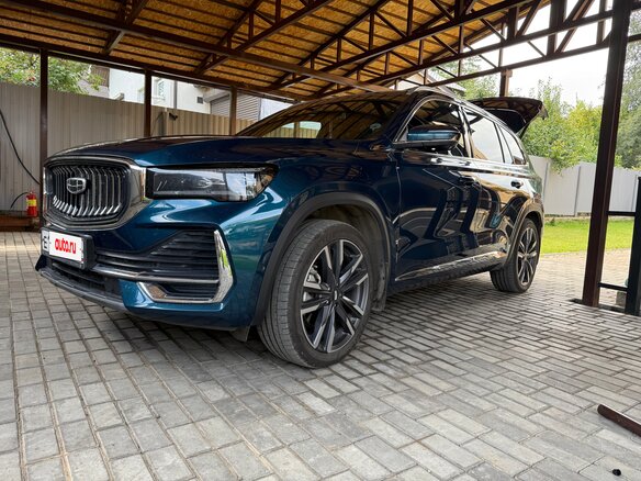 2024 Geely Monjaro (Xingyue L) I, синий, 3280000 рублей