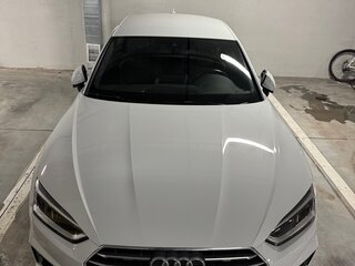 2018 Audi A5 II (F5), белый, 3880000 рублей, вид 3
