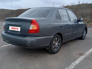2007 Hyundai Accent ТагАЗ II, серый, 235000 рублей, вид 5