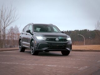 2023 Volkswagen Tiguan Allspace II Рестайлинг, чёрный, 2750000 рублей, вид 2