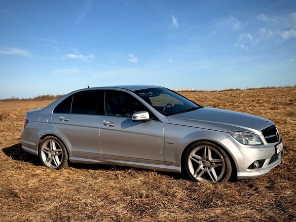 2008 Mercedes-Benz C-Класс 280 III (W204), серебристый, 1250000 рублей - вид 5