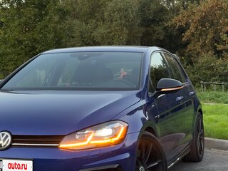 2018 Volkswagen Golf R VII Рестайлинг, синий, 2690000 рублей, вид 2
