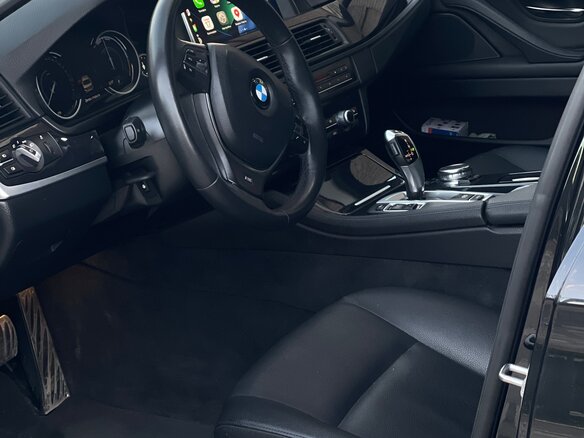2014 BMW 5 серии 520i VI (F10/F11/F07) Рестайлинг, чёрный, 1800000 рублей - вид 15